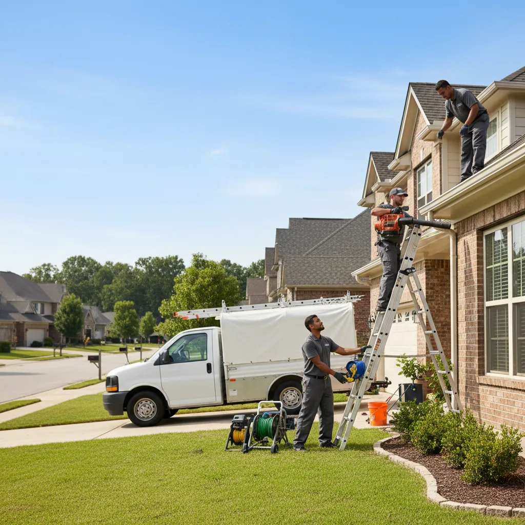 Home Gutter Service in Maryneal, TX near me